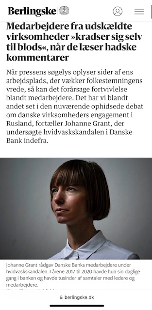 Medarbejdere fra udskældte virksomheder »kradser sig selv til blods«, når de læser hadske kommentarer