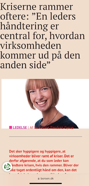 Kriserne rammer oftere: ”En leders håndtering er central for, hvordan virksomheden kommer ud på den anden side”